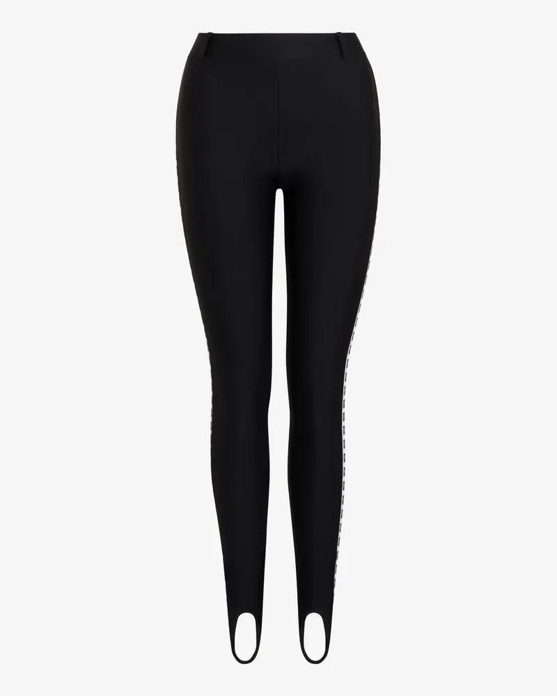Moschino Lycra-Leggings - Schwarz Schwarz