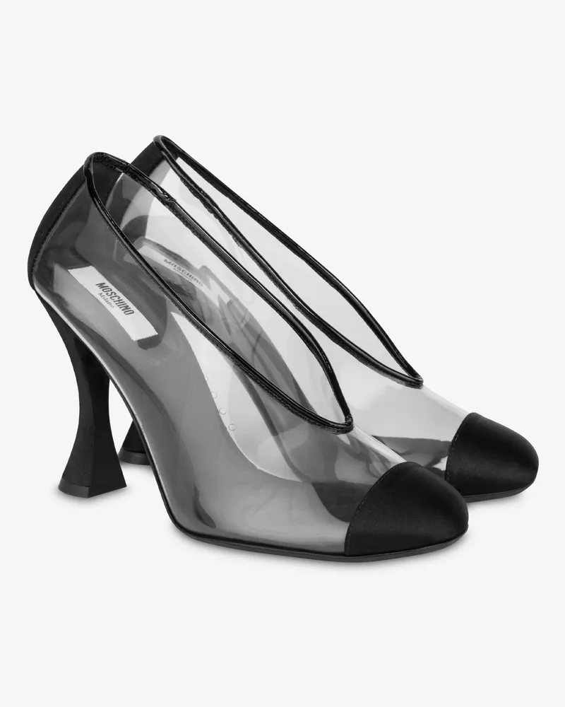 Moschino Pumps aus PVC - Schwarz Schwarz
