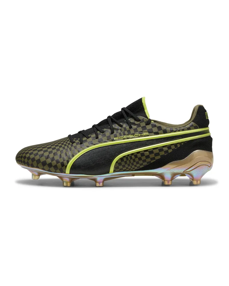 Puma KING ULTIMATE x PORSCHE FG/AG Fußballschuhe Unisex, Schuhe, Grün Grün