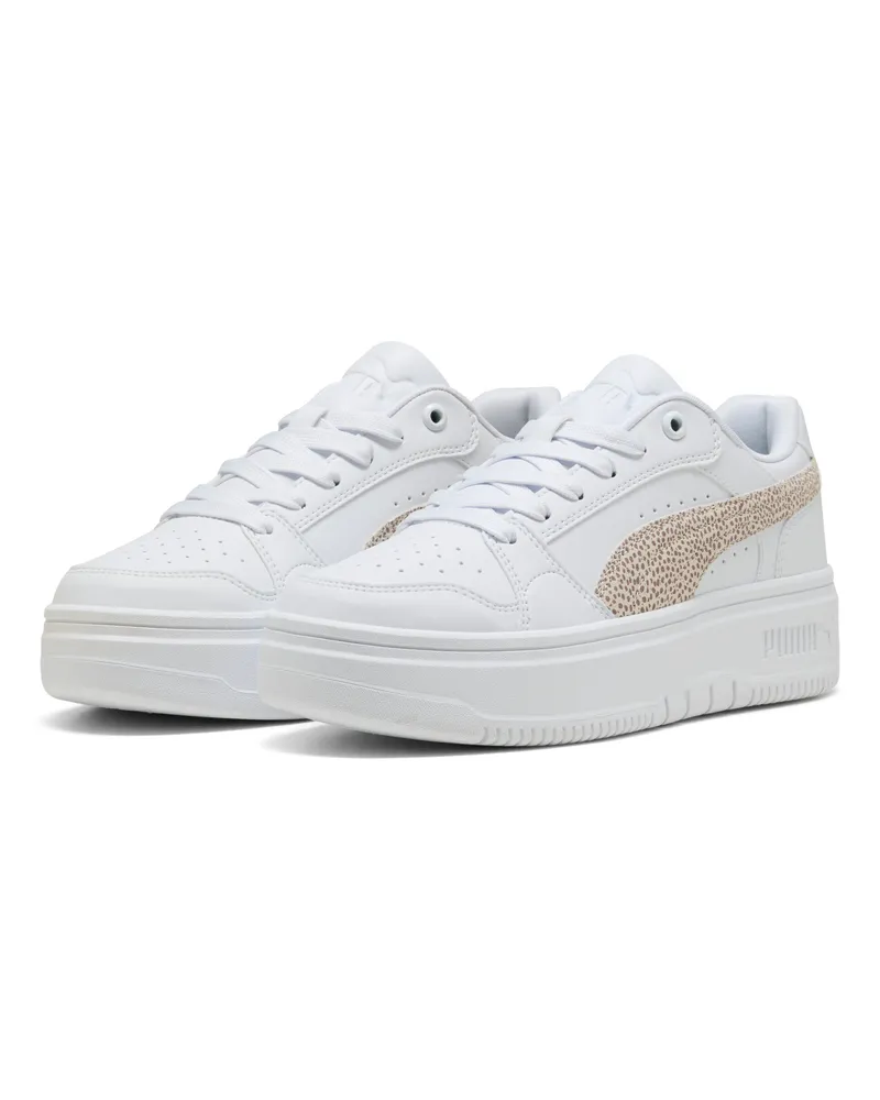 Puma Rebound Femme Low Topcat Sneakers Damen, Accessoires, Weiß Weiß