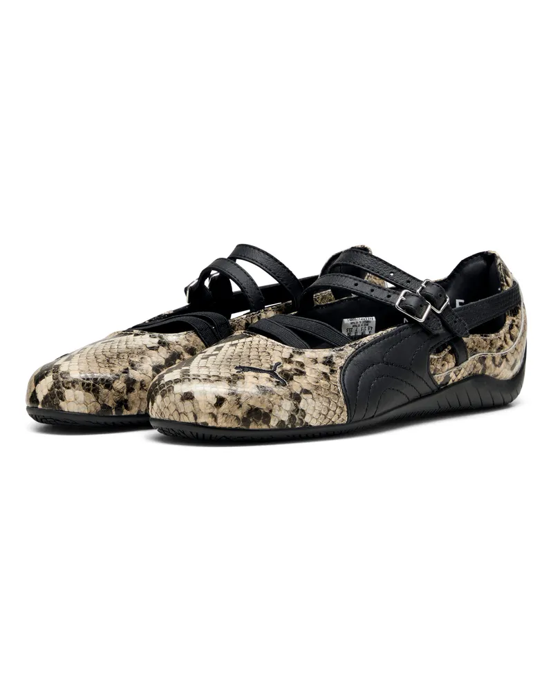 Puma Speedcat Ballet Snake Print Sneakers Damen, Accessoires, Schwarz Schwarz