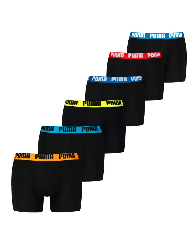 Puma Boxershorts Herren er Pack), Kleidung Mehrfarbig