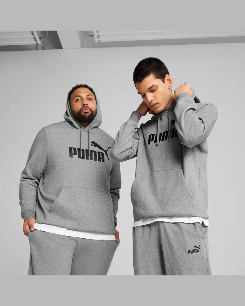 Puma Essentials No. 1 Logo Hoodie Herren, Kleidung, Grau Grau