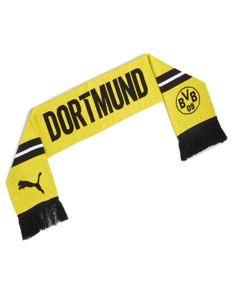 Puma Borussia Dortmund ftblEssentials Schal, Accessoires, Gelb Gelb
