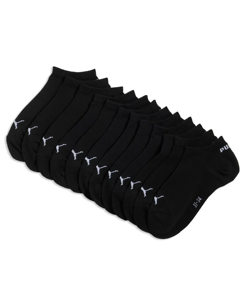 Puma Sneakersocken Kinder (6er-Pack), Accessoires, Schwarz Schwarz