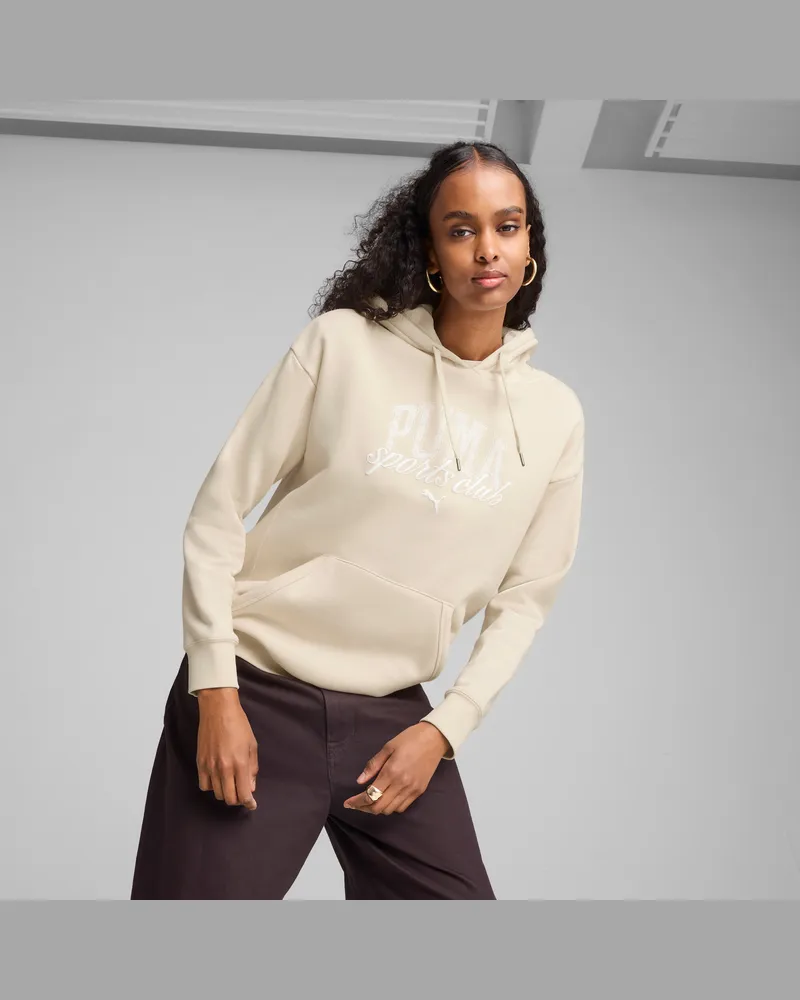 Puma CLASS Relaxed Hoodie Damen, Kleidung, Weiß Weiß