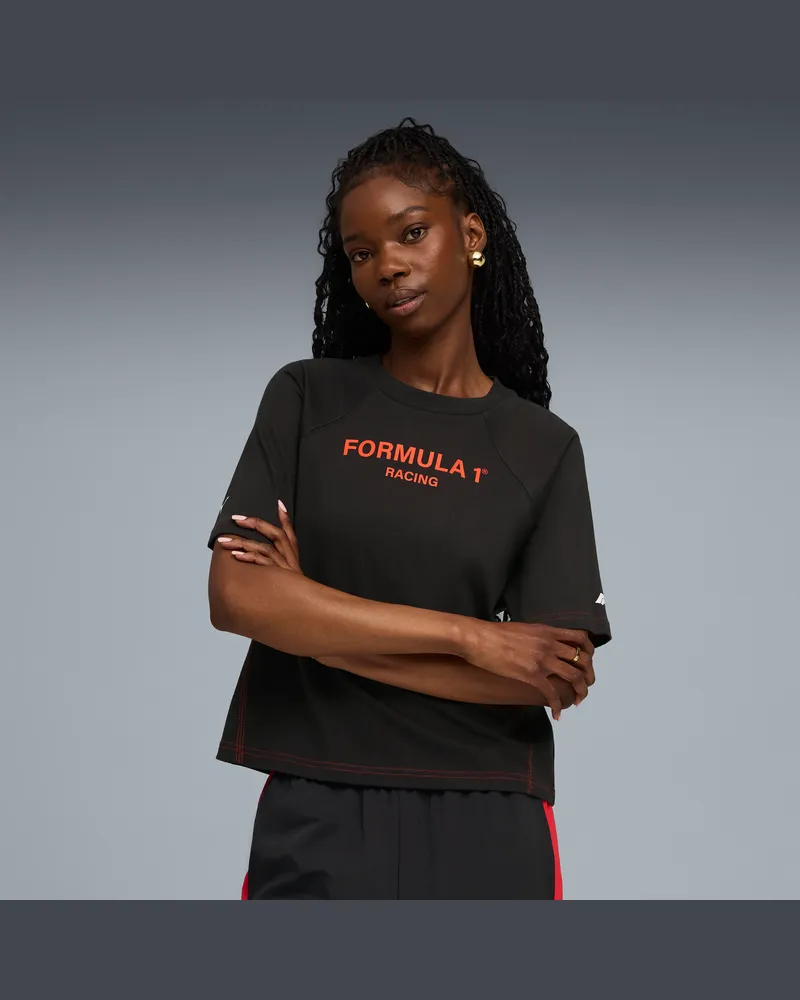 Puma F1® T-Shirt Damen, Kleidung, Schwarz Schwarz