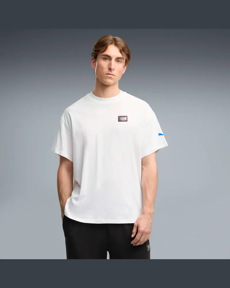 Puma Rare Supply Oversized T-Shirt Herren, Accessoires, Weiß Weiß