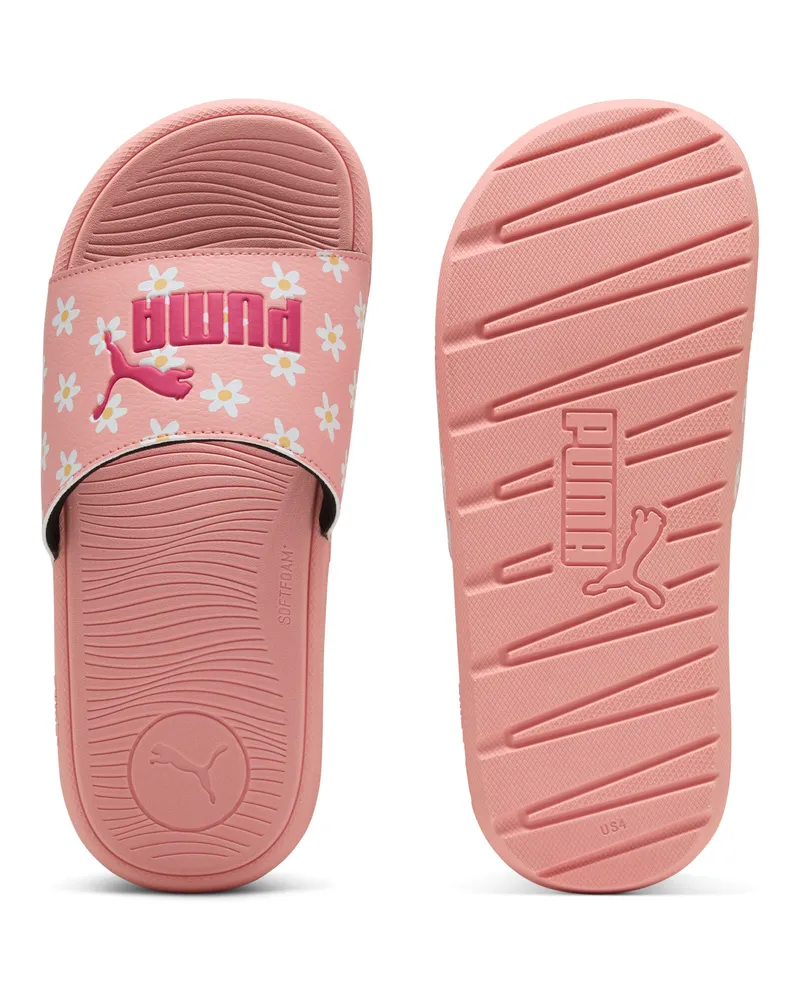 Puma Cool Cat 2.0 Daisies Slides Teenager, Schuhe, Rosa Rosa