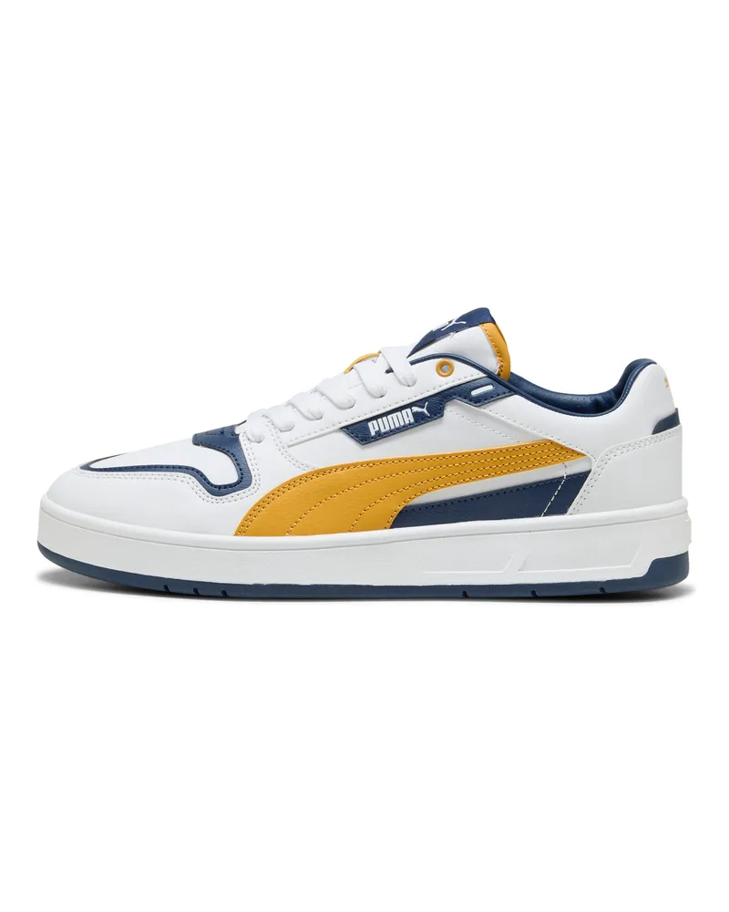 Puma Court Classic Street Sneakers Unisex, Schuhe, Weiß Weiß
