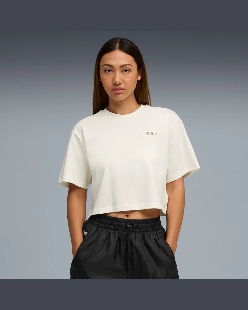 Puma x ROSÉ T-Shirt Damen, Kleidung, Weiß Weiß