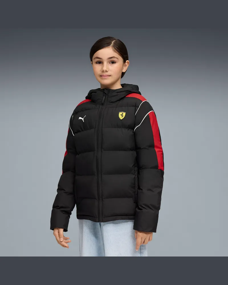 Puma Scuderia Ferrari Sportswear MT7 Pufferjacke Teenager, Kleidung, Schwarz Schwarz