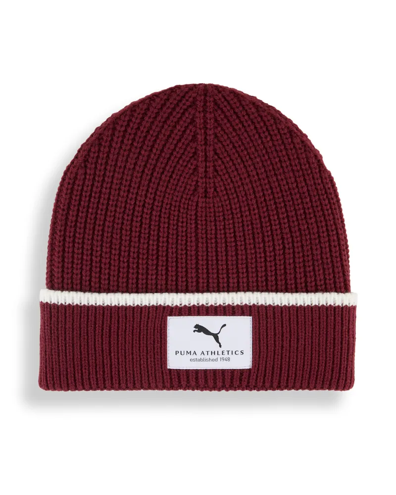 Puma Class Beanie, Accessoires, Rot Rot