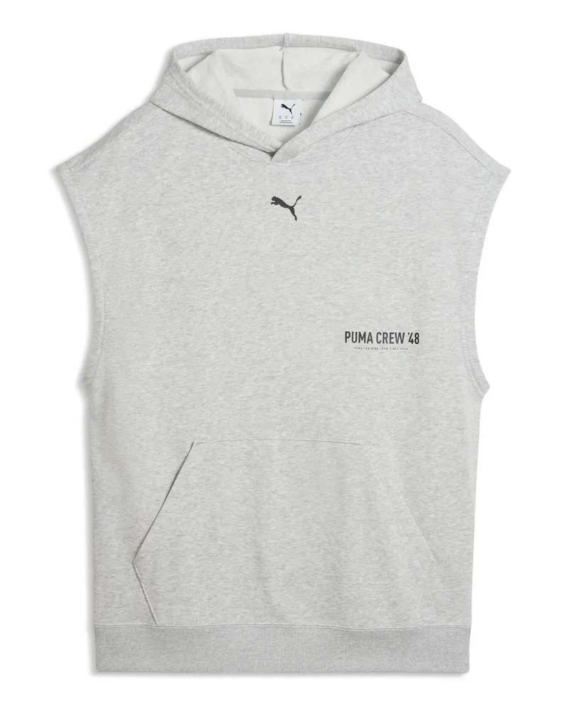Puma Graphics Training Ärmelloser Hoodie Herren, Accessoires, Grau Grau