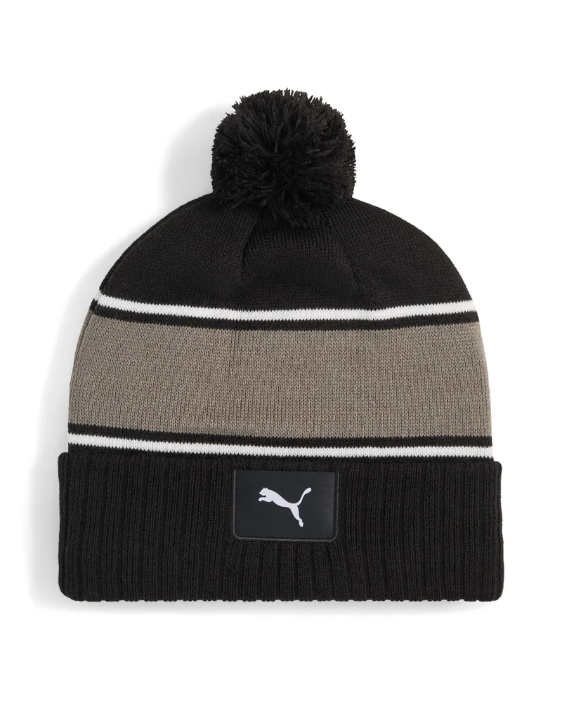 Puma Sport Bommelmütze, Accessoires, Schwarz Schwarz