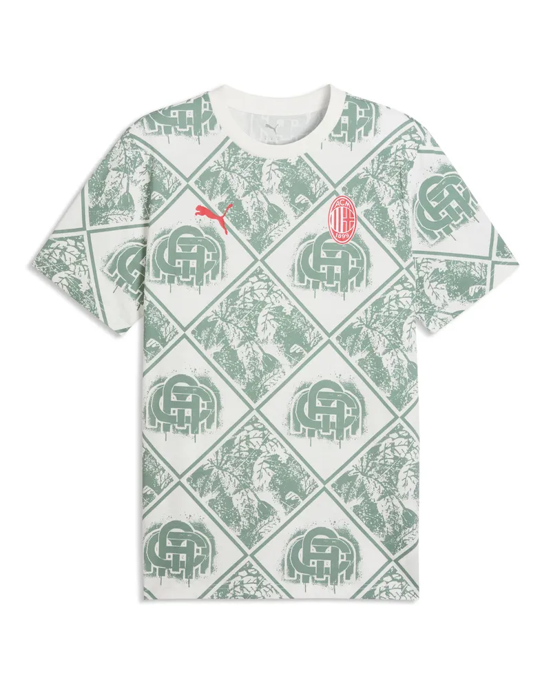 Puma AC Milan ftblCulture T-Shirt mit Print Herren, Accessoires, WeiÃŸ Weiãÿ