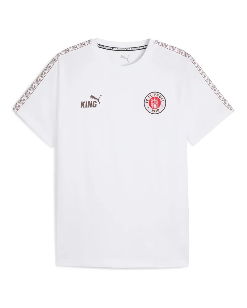 Puma FC St. Pauli KING T-Shirt Herren, Accessoires, WeiÃŸ Weiãÿ