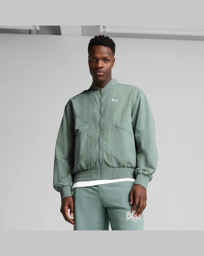 Puma Class Bomberjacke Herren, Kleidung, Grün Grün