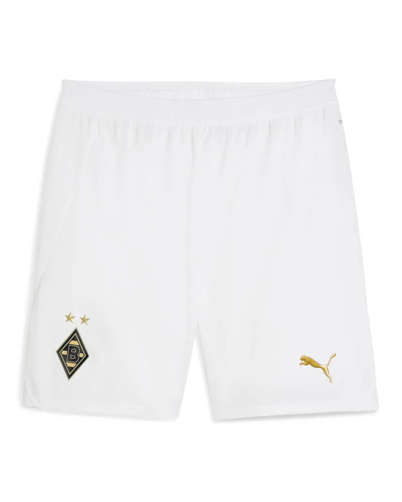 Puma Borussia Mönchengladbach 125th Anniversary Shorts Teenager, Kleidung, Weiß Weiß