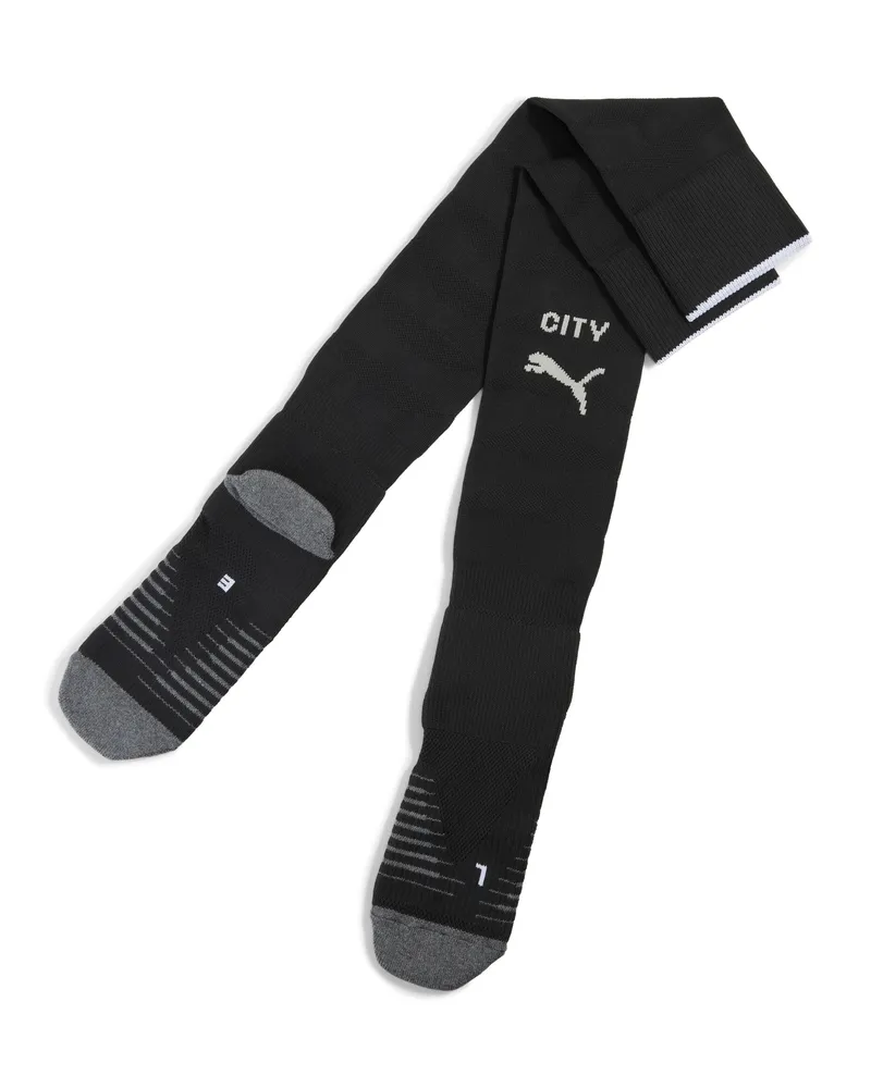 Puma Manchester City 25/26 Graphic Socken Herren, Kleidung, Schwarz Schwarz