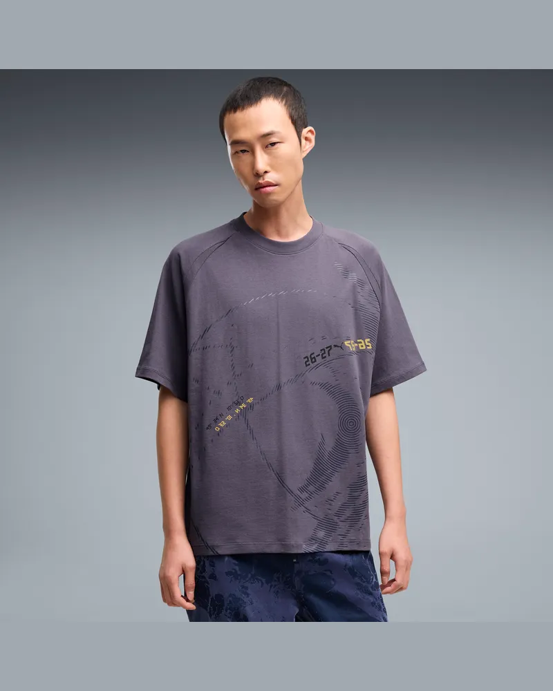 Puma CLRT 2G Graphic Relaxed T-Shirt Herren, Kleidung, Grau Grau