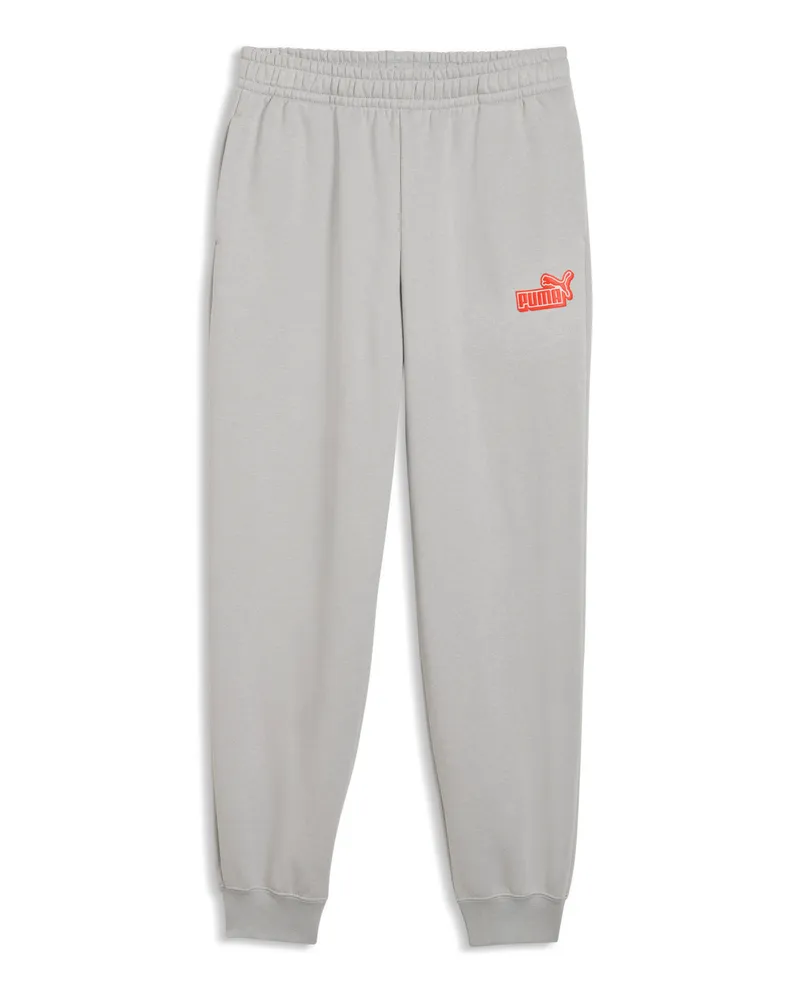 Puma Essentials Logo Lab Relaxed Jogginghose Teenager, Accessoires, Grau Grau