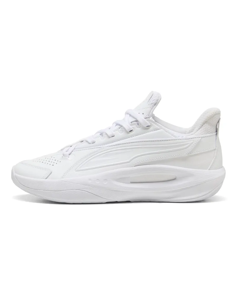 Puma Scoot Zeros III Basketballschuhe Unisex, Schuhe, Weiß Weiß