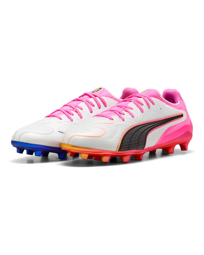 Puma KING 20 ULTIMATE FG/AG Fußballschuhe Unisex, Schuhe, Weiß Weiß