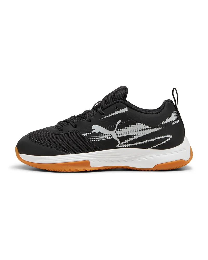 Puma Varion II Hallensportschuhe Teenager, Schuhe, Schwarz Schwarz