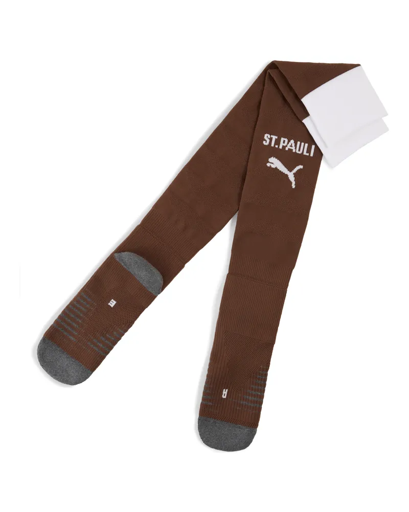Puma FC St. Pauli 25/26 Socken Herren, Kleidung, Braun Braun