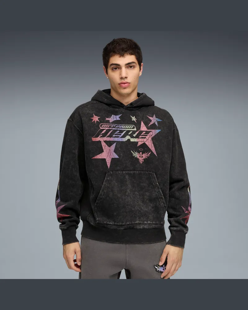 Puma LaMelo Star Vision Hoodie Herren, Accessoires, Schwarz Schwarz