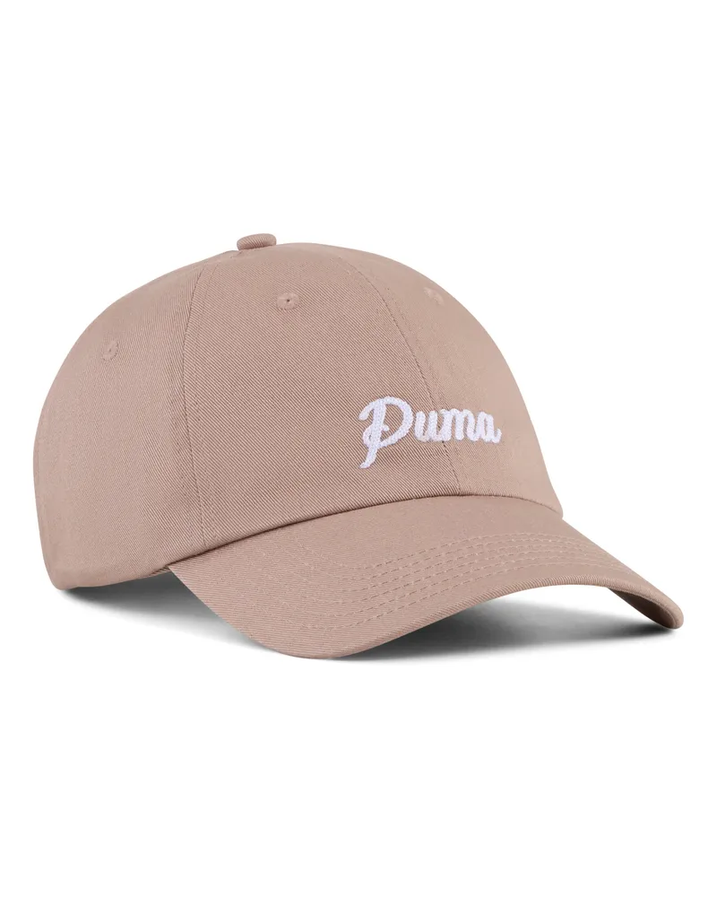 Puma Essentials Script Dad Cap, Accessoires Beige