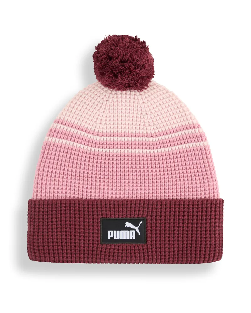 Puma Essentials Beanie mit Bommel, Accessoires, Rot Rot