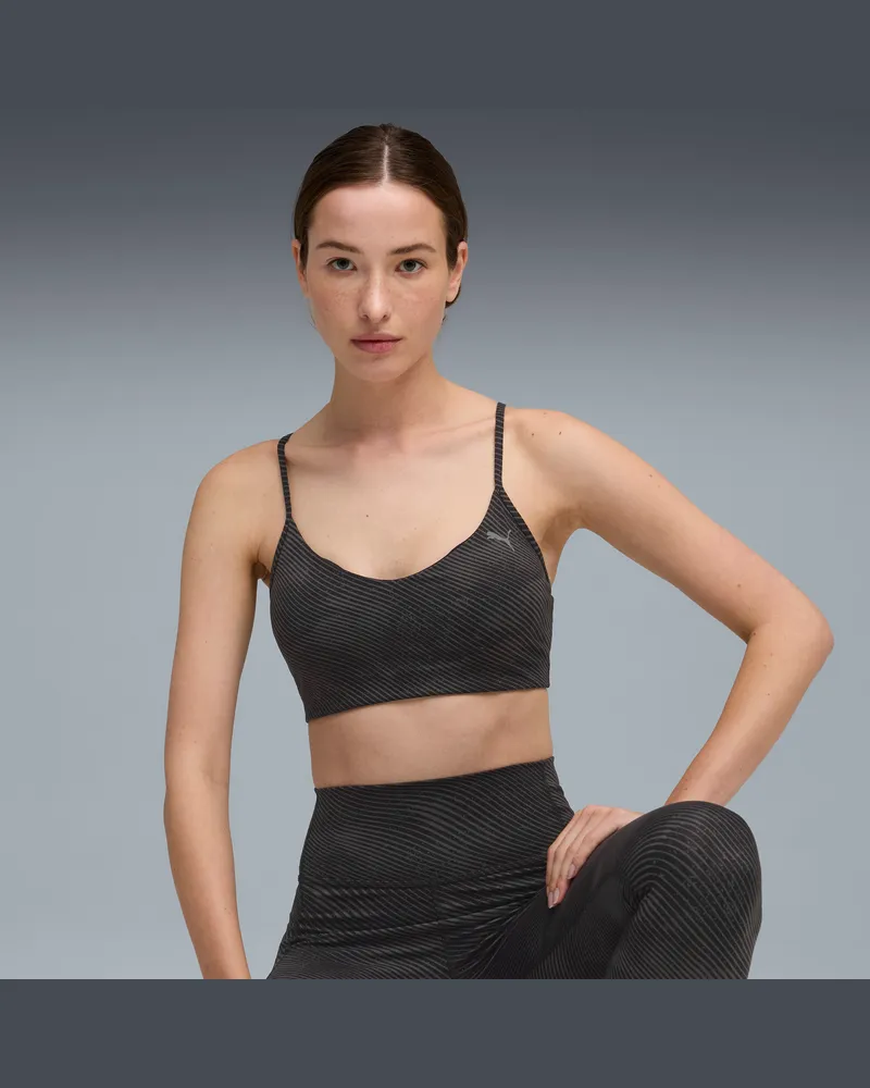 Puma CLOUDSPUN Trainings-BH, Kleidung, Schwarz Schwarz