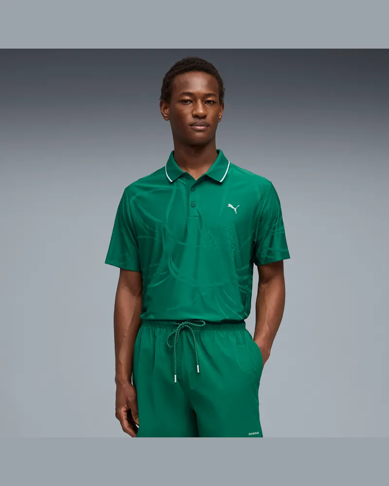 Puma 30904 Polo Herren, Kleidung, Grün Grün