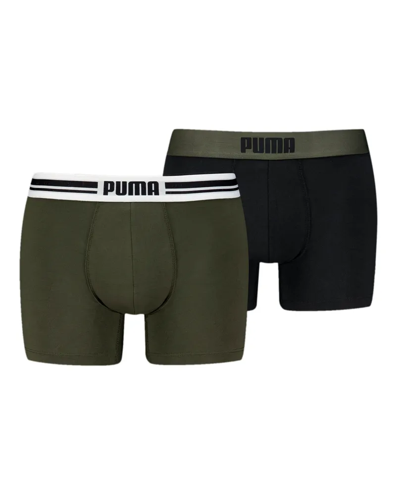 Puma Everyday Boxershorts Herren (2er-Pack), Kleidung, Braun Braun