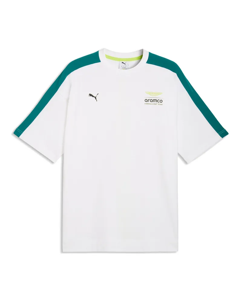 Puma x ASTON MARTIN ARAMCO F1® TEAM T7 T-Shirt Herren, Accessoires, Weiß Weiß
