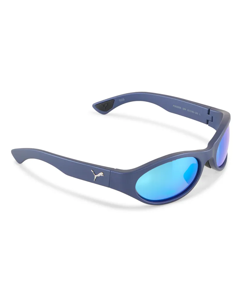 Puma Sportliche Lifestyle-Sonnenbrille, Accessoires, Blau Blau
