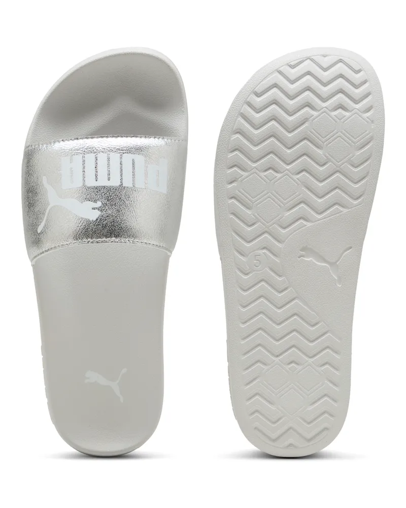 Puma Leadcat 2.0 Metallisch Whisper Sandalen Damen, Schuhe Metallisch