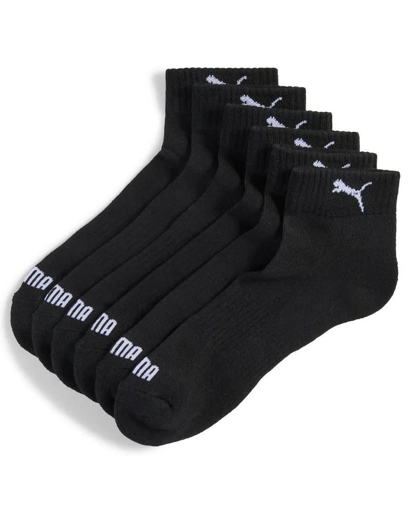 Puma Sportsocken Unisex (3er-Pack), Kleidung, Schwarz Schwarz