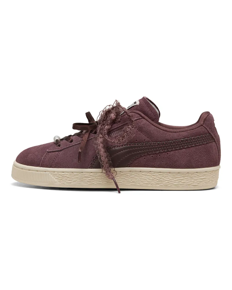 Puma Suede Bloom Sneakers Damen, Schuhe, Braun Braun