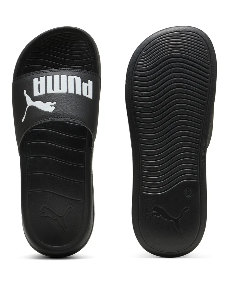 Puma Popcat 20 Slides Unisex, Schuhe, Schwarz Schwarz