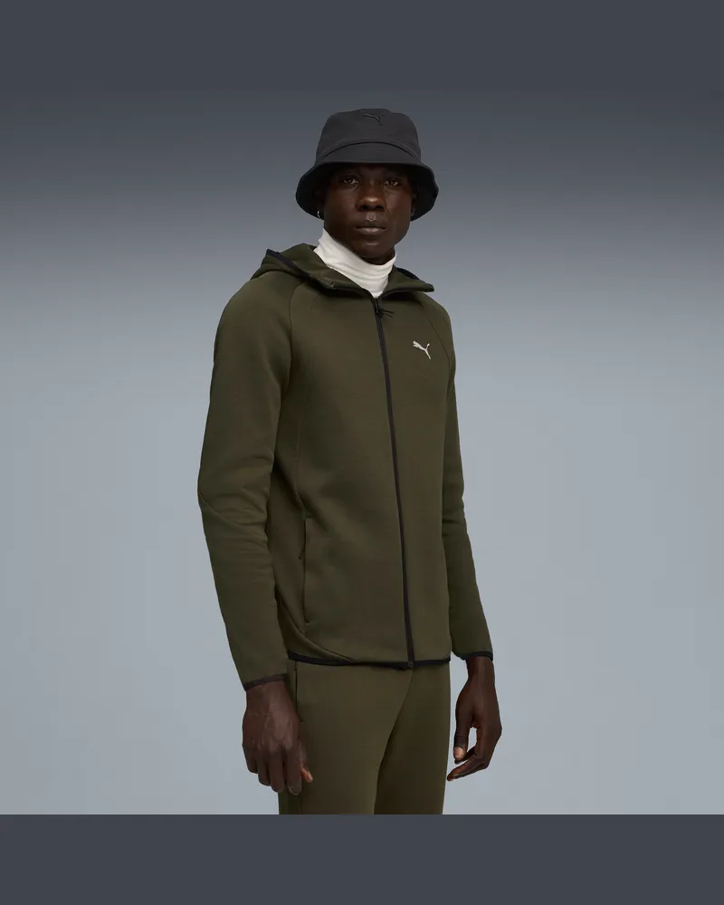 Puma Evostripe Hoodie für Herren, Accessoires, Grün Grün