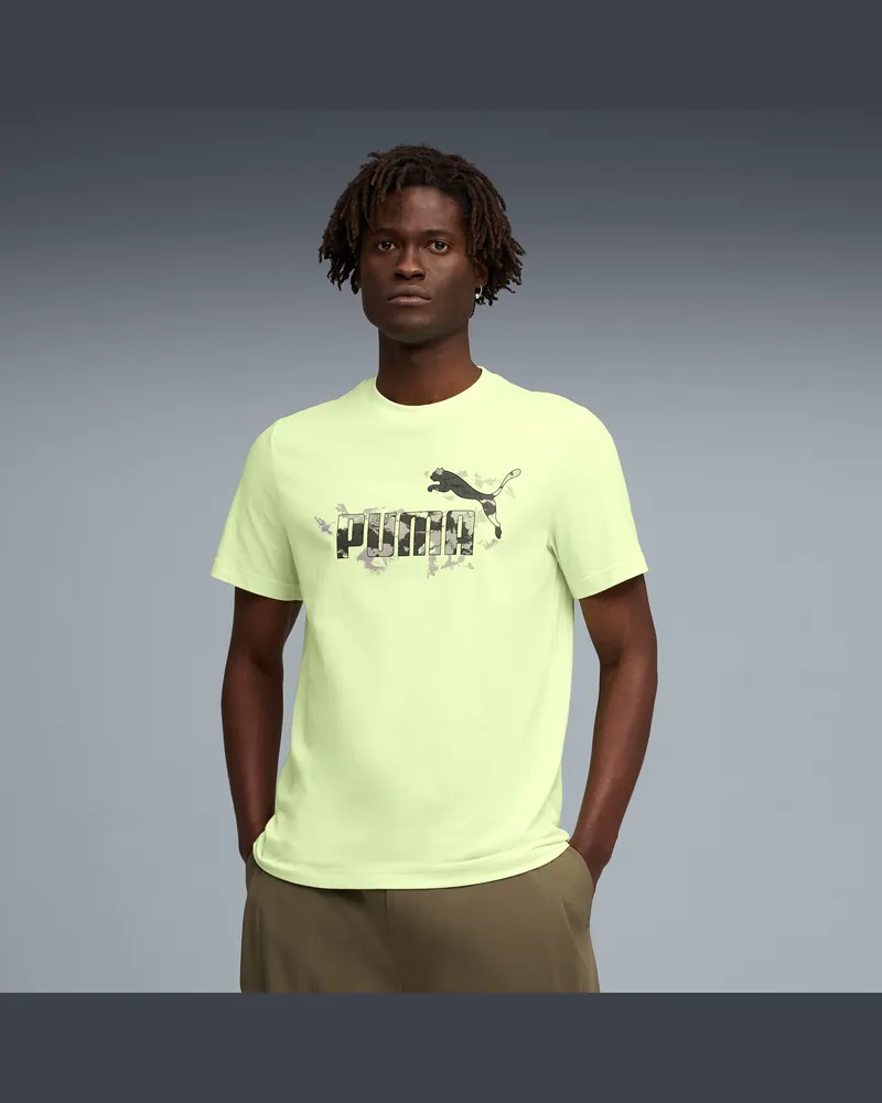 Puma Camo T-Shirt Herren, Kleidung, Grün Grün