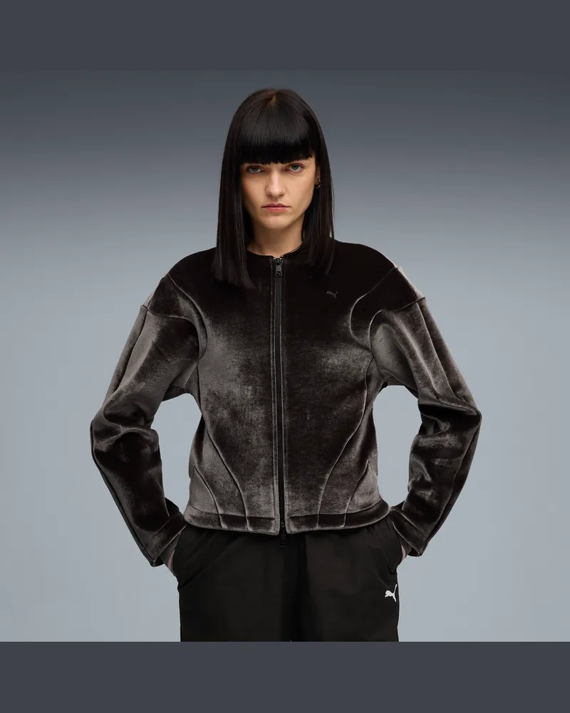 Puma Special Items Hourglass Jacke Damen, Kleidung, Schwarz Schwarz