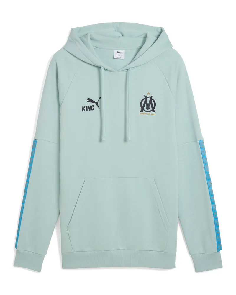 Puma Olympique de Marseille KING Hoodie Herren, Accessoires, Grün Grün