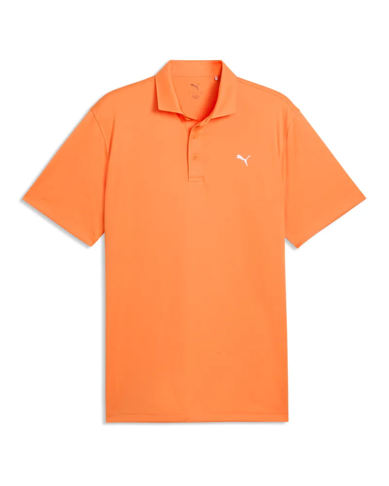 Puma Pure 3.0 Golfpolo Herren, Kleidung Orange