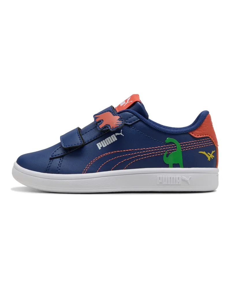 Puma Smash 3.0 Dino Sneakers Kinder, Schuhe, Blau Blau