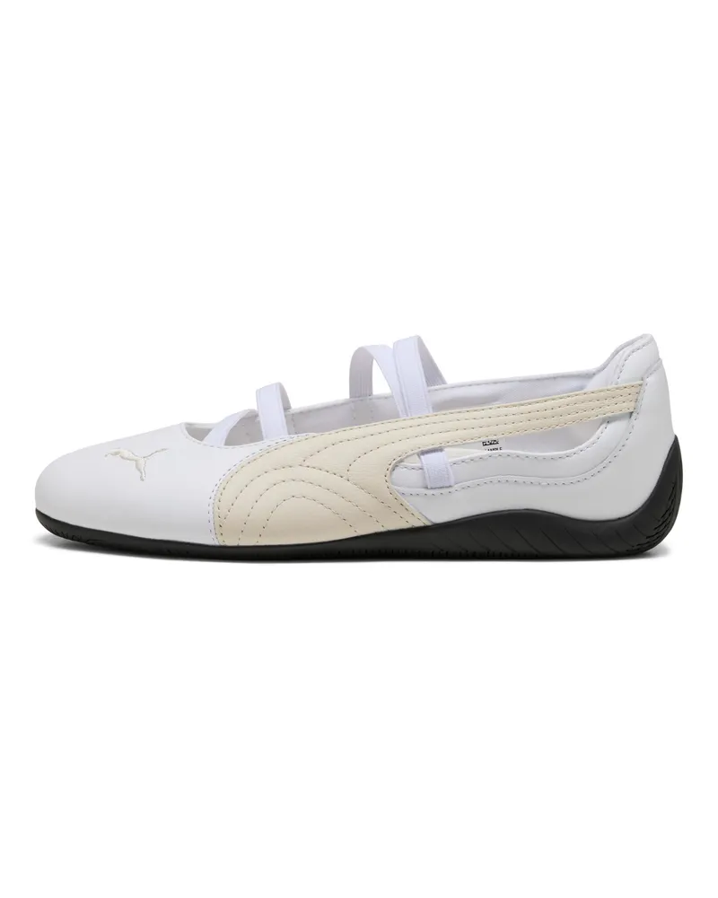Puma Speedcat Ballet Lederschuhe Damen, Schuhe, Weiß Weiß
