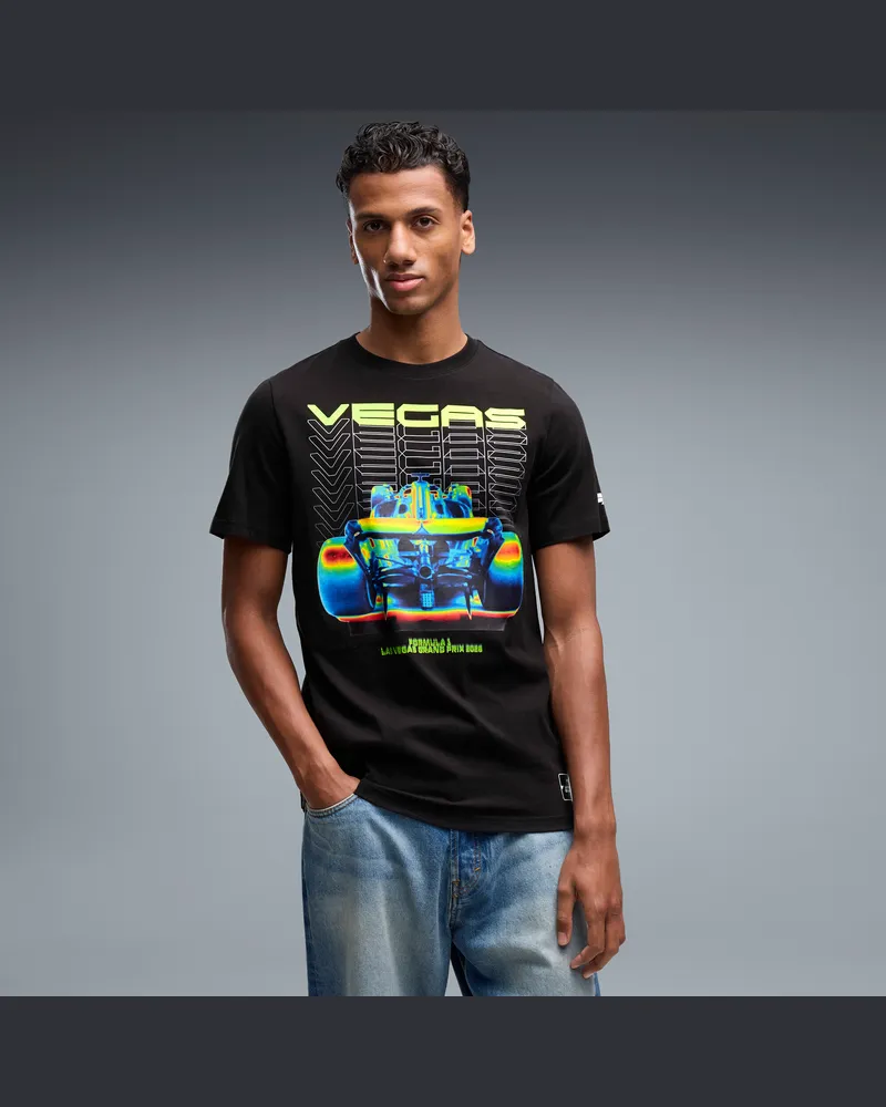 Puma F1Â® Las Vegas T-Shirt Unisex, Accessoires, Schwarz Schwarz